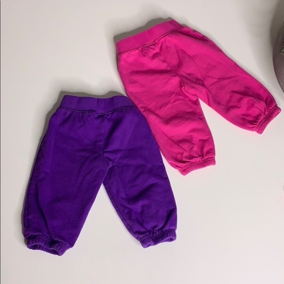 5 Piece Baby Girl Bundle pants onesie top vest 6-9 months infant clothes - Picture 5 of 7